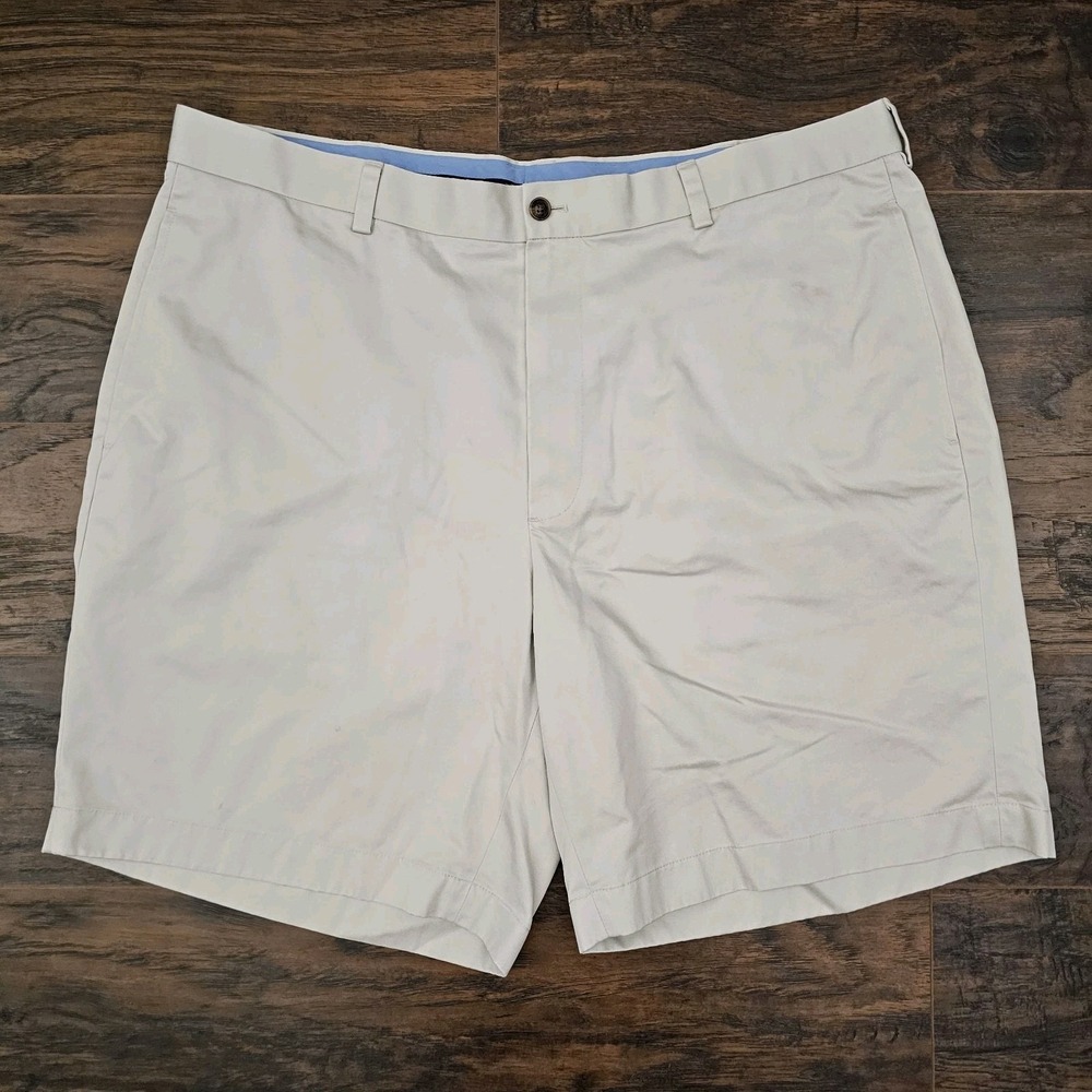 Brooks‎ Brothers Mens 40x9 Chino Shorts  Beige Lightweight Advantage Clark